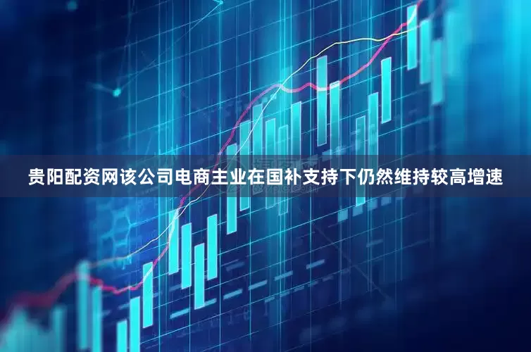贵阳配资网该公司电商主业在国补支持下仍然维持较高增速